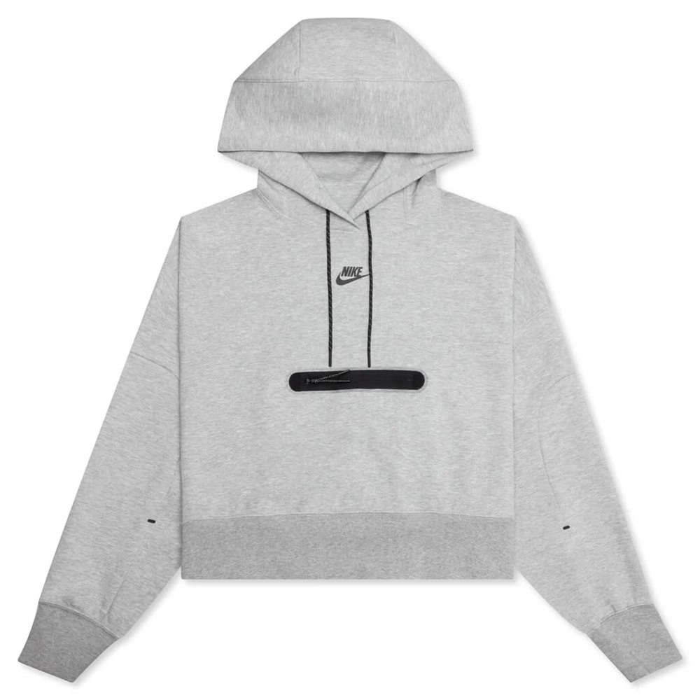 Sportswear Tech Fleece Over-Oversized Crop Pullover Hoodie